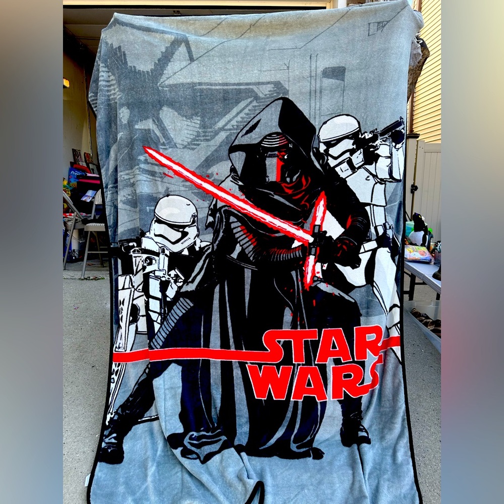 Star Wars Darth Vader cozy blanket